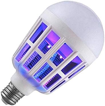 2 - in - 1 LED Mosquito Killer Bulb | 15W Insect Zapper Light | Silent, Odorless, Energy Saving - jnty.pk