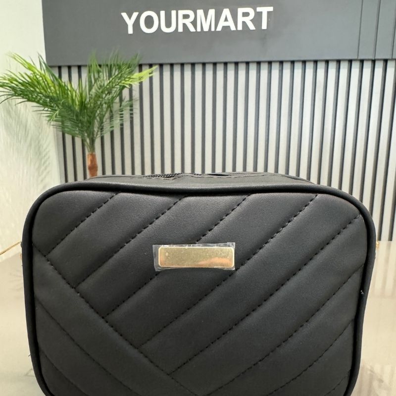 Black Leather Handbag for Girls & Women | Stylish Shoulder & Crossbody Bag | Daily Use & Gift - jnty.pk