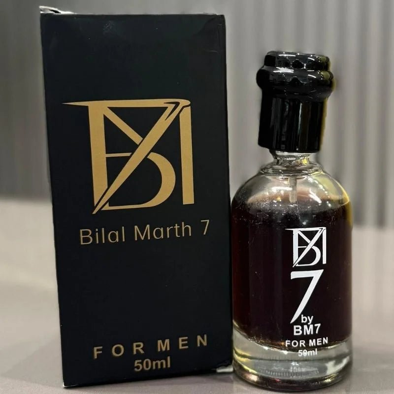 BM7 Bilal Marth Men’s Perfume for Men | Fresh & Long - Lasting Scent - jnty.pk