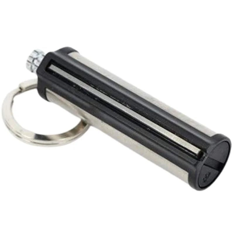 Permanent Match Striker Flint Stone Lighter with Keychain | Waterproof Survival Matchstick for Smoking & Outdoor Use - jnty.pk