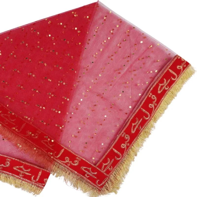 Qabool Hai Bridal Embroidered Net Dupatta | Nikah & Wedding Special | Premium Fancy Bridal Wear - jnty.pk