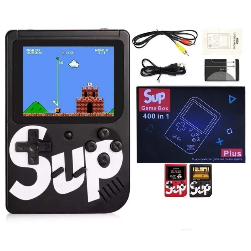 SUP Game Box Portable Console | 400 Classic Games in 1 Entertainment Device - jnty.pk
