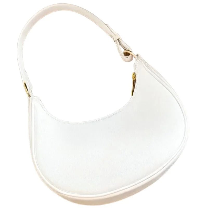 White Luxury Fashion Hand Bag for Girls & Ladies | Stylish Shoulder & Crossbody Bag | Long Strap - jnty.pk