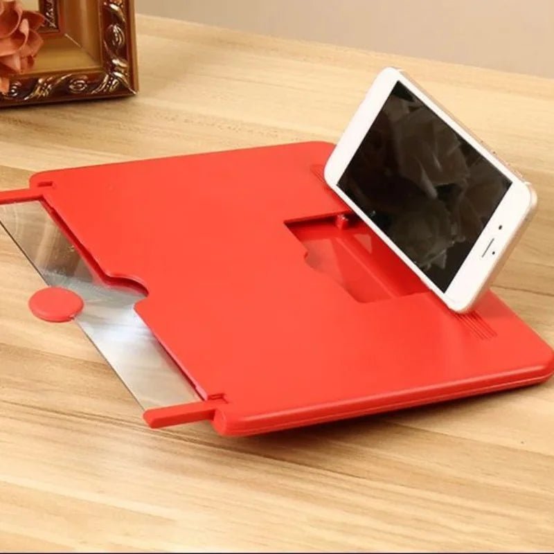 F3 Mobile Screen Magnifier | Enlarged Mobile Screen Amplifier & Eye Protection (Random Color) - jnty.pk