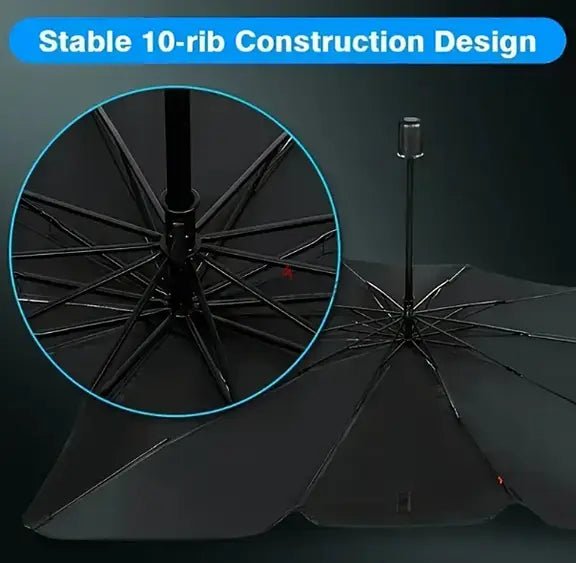 Foldable Car Windshield Umbrella Sunshade | UV Protection & Heat Blocker for All Vehicles - jnty.pk