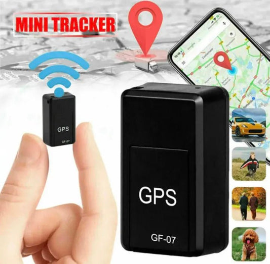 GPS Tracker With Box GF - 07 | Rechargeable Car Bike Tracker | Mini GPS Tracker Device - jnty.pk