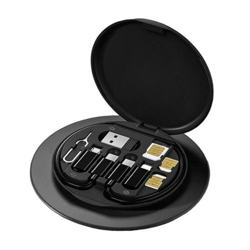 New Data Cable Storage Box | 60W Fast Charging | Multifunctional Mobile Phone Holder & Organizer - jnty.pk