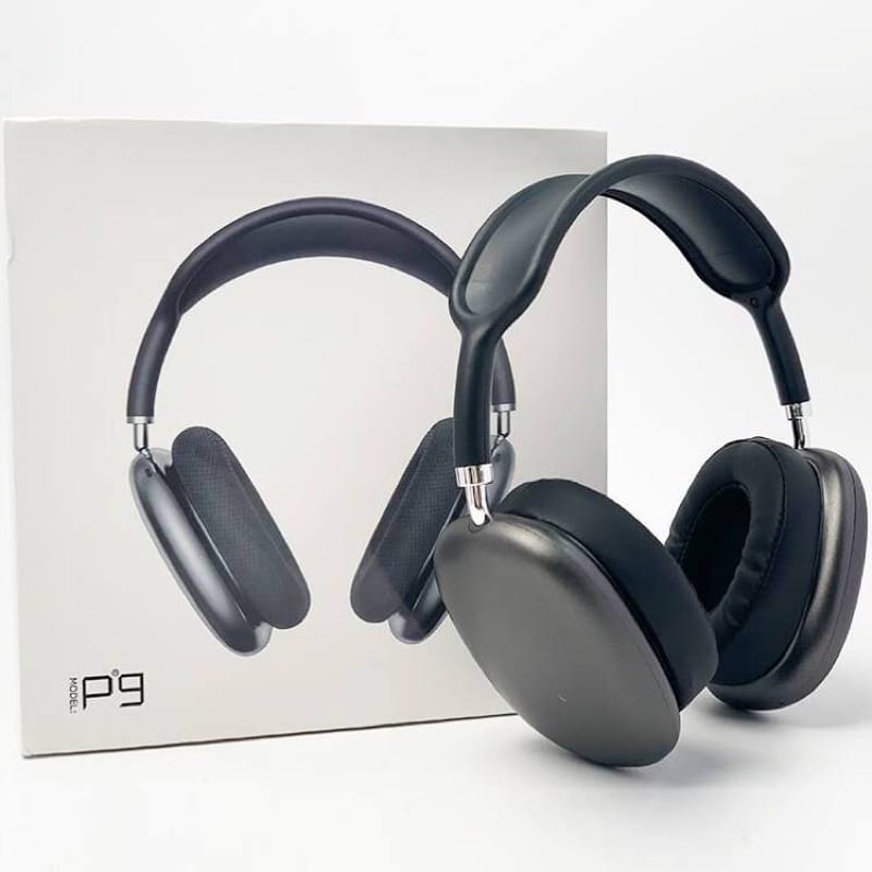 P9 Wireless Bluetooth Headphones with Noise Cancelling and Stereo Sound – (Random Color) - jnty.pk