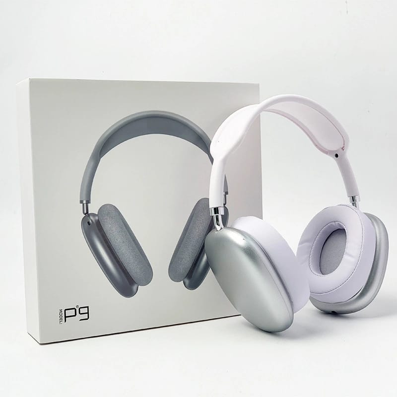 P9 Wireless Bluetooth Headphones with Noise Cancelling and Stereo Sound – (Random Color) - jnty.pk