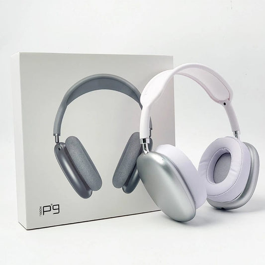 P9 Wireless Bluetooth Headphones with Noise Cancelling and Stereo Sound – (Random Color) - jnty.pk