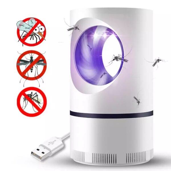 Portable USB Mosquito Killer Lamp | Safe, Silent & Chemical - Free Insect Trap for Home & Travel - jnty.pk