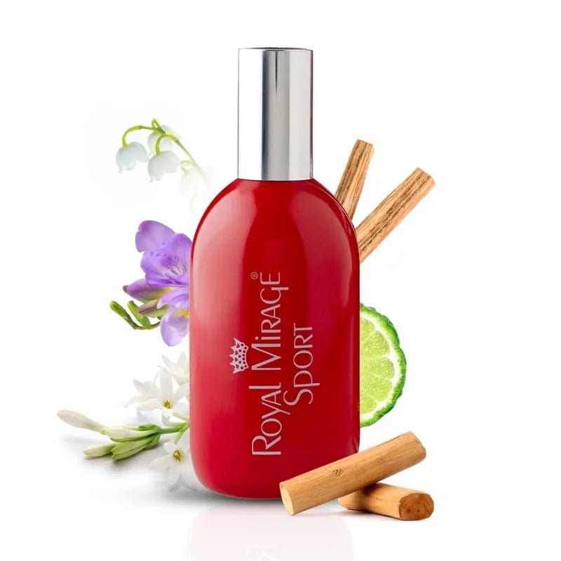 Royal Mirage Sport Eau De Cologne 120ml | Long - Lasting Refreshing Unisex Perfume - jnty.pk