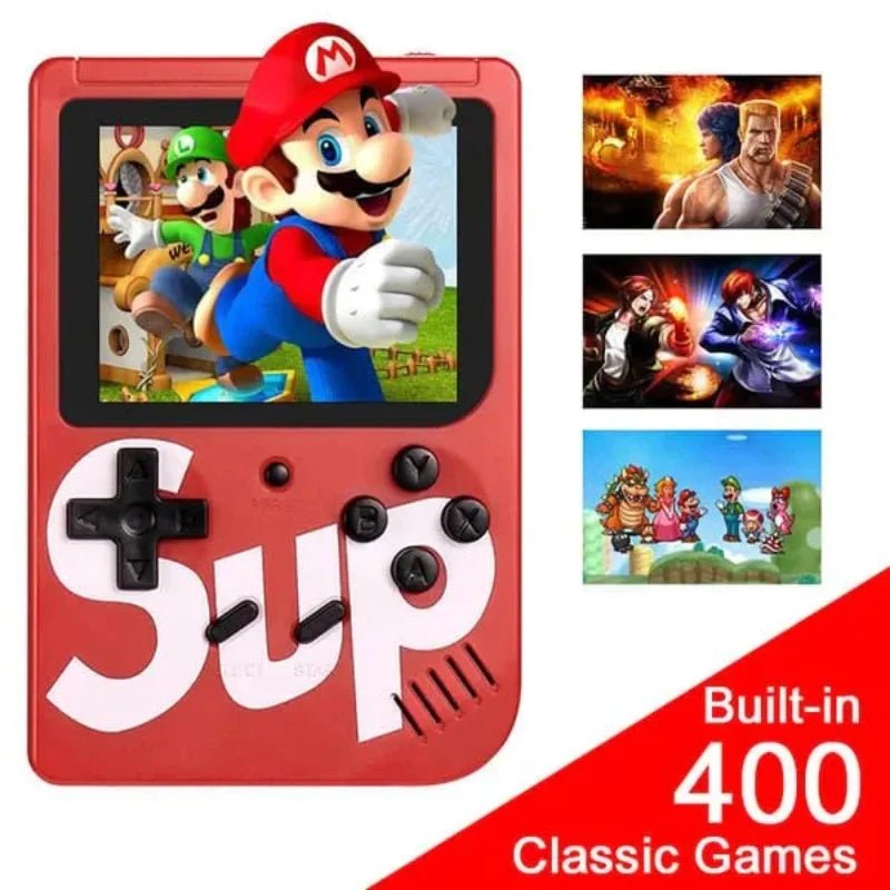 SUP Game Box Portable Console | 400 Classic Games in 1 Entertainment Device - jnty.pk