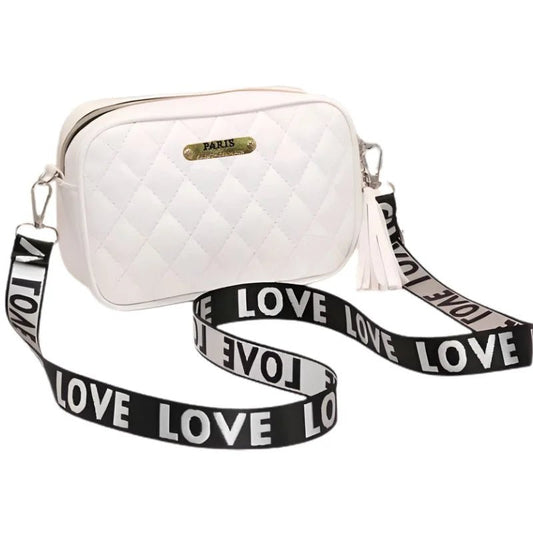 White Leather Handbag for Girls & Women | Stylish Shoulder & Crossbody Bag | Daily Use & Gift - jnty.pk